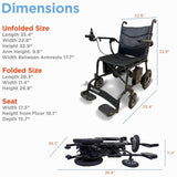 Journey Air Elite Folding Power Chair - 26 lbs