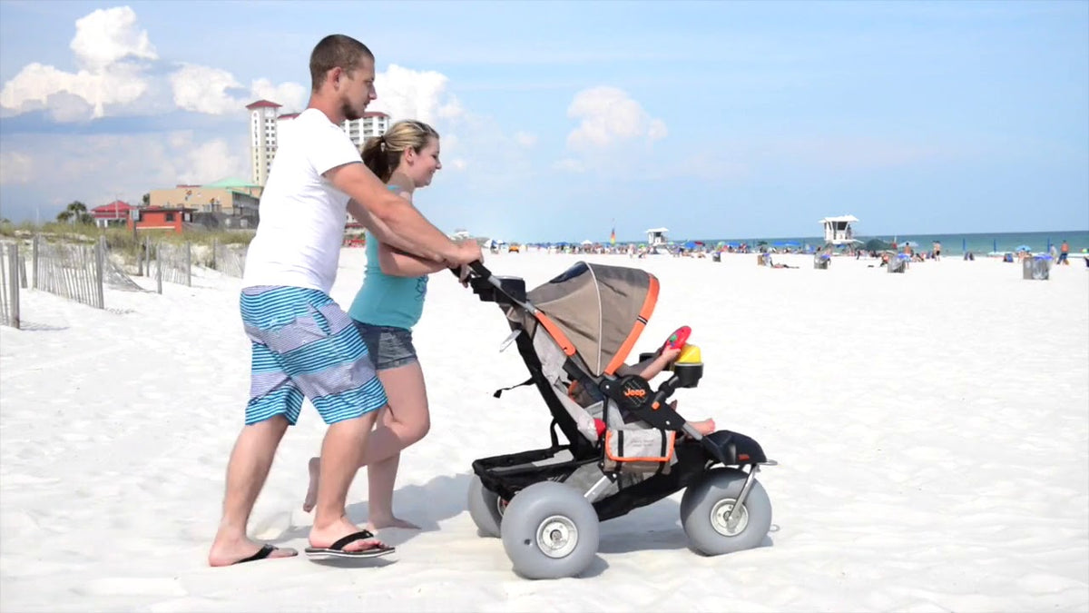 Power Strollers DeBug Baby Bug Beach Stroller/Jogger - Special needs stroller – Best ...
