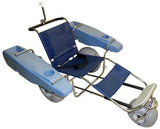 DeBug EZ Roller Submersible Beach Wheelchair