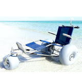 DeBug EZ Roller Submersible Beach Wheelchair