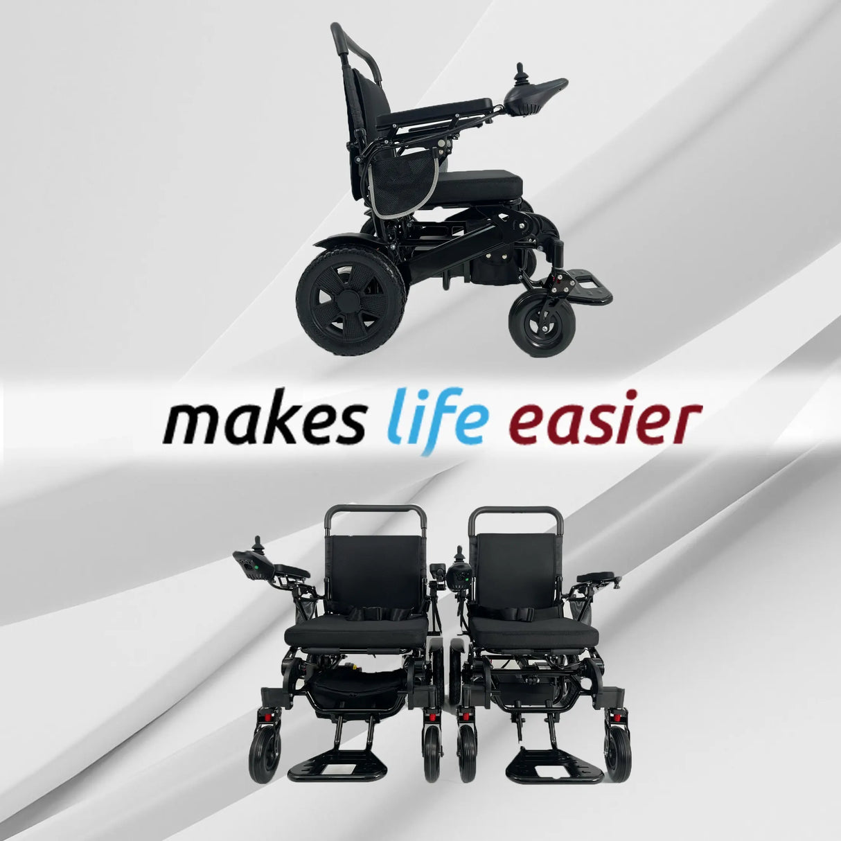 Glide Care G-5 Lightweight Foldable Electric Wheelchair