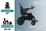 Glide Care G-5 Lightweight Foldable Electric Wheelchair