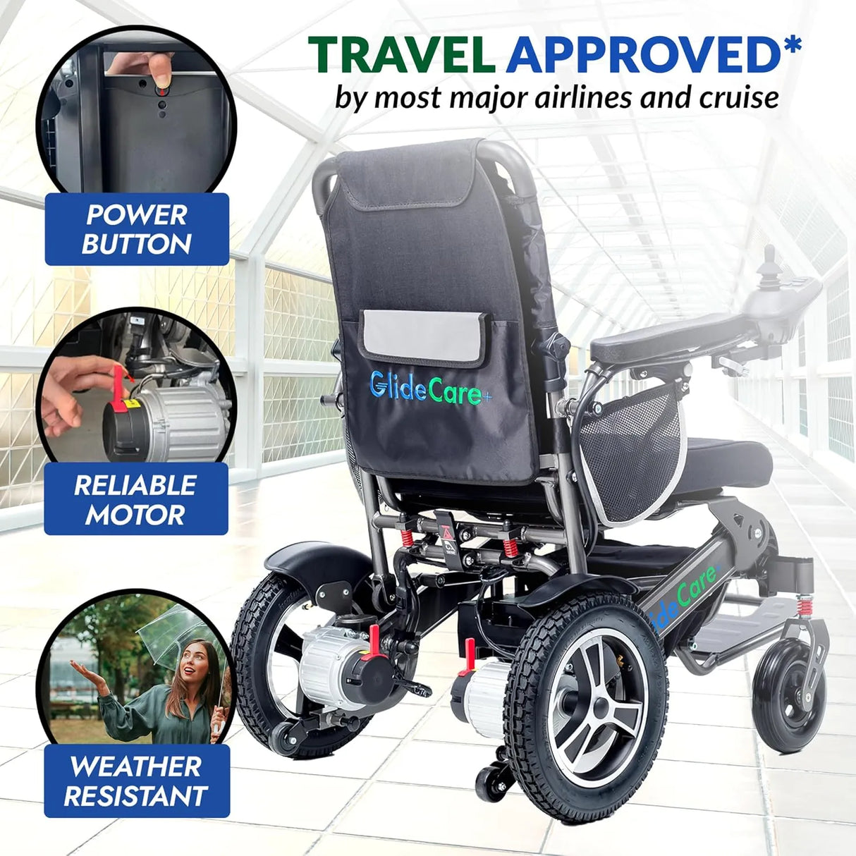 Glide Care G-6 Foldable Power Chair