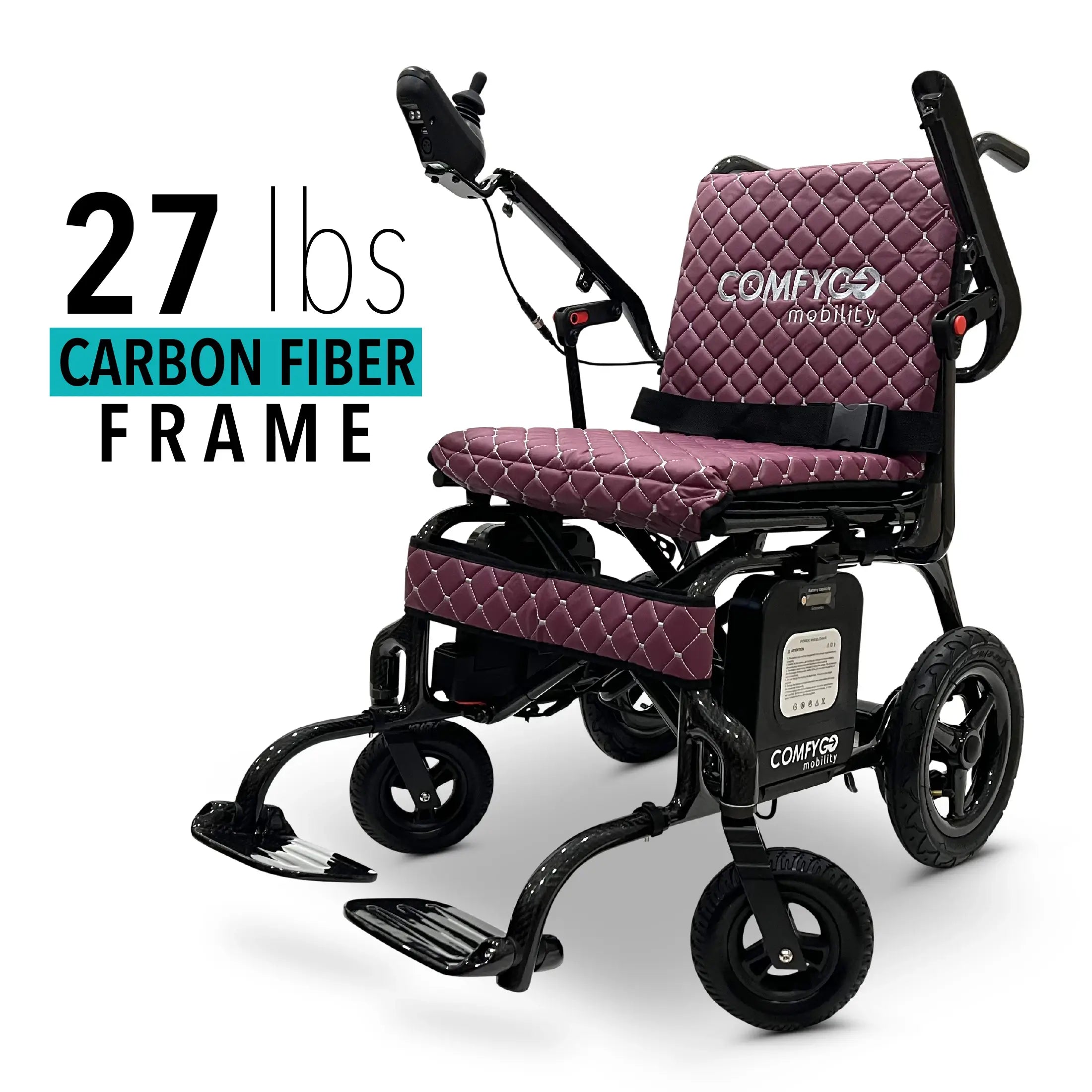 ComfyGo Phoenix Carbon Fiber Electric Wheelchair - 27 lbs – Best