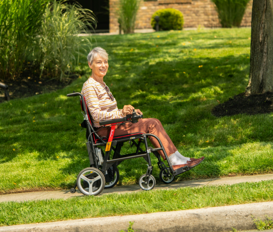 Featherweight Electric Wheelchair - Weighs 33 lbs