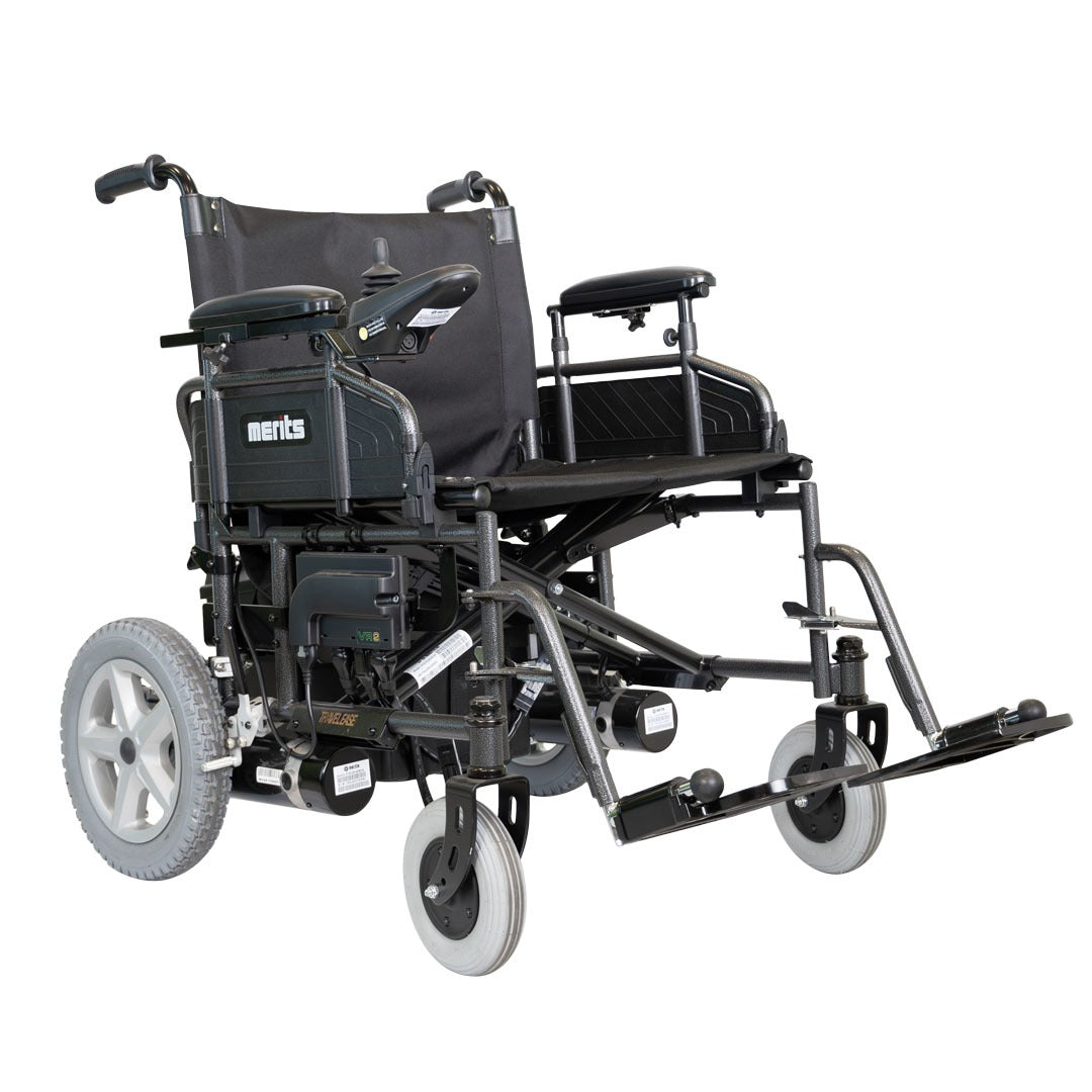 Merits Health Travel-Ease Folding Power Chair (300 - 700 lbs capacity)