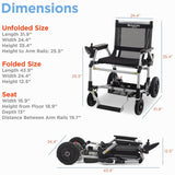 Zoomer Power Folding Chair