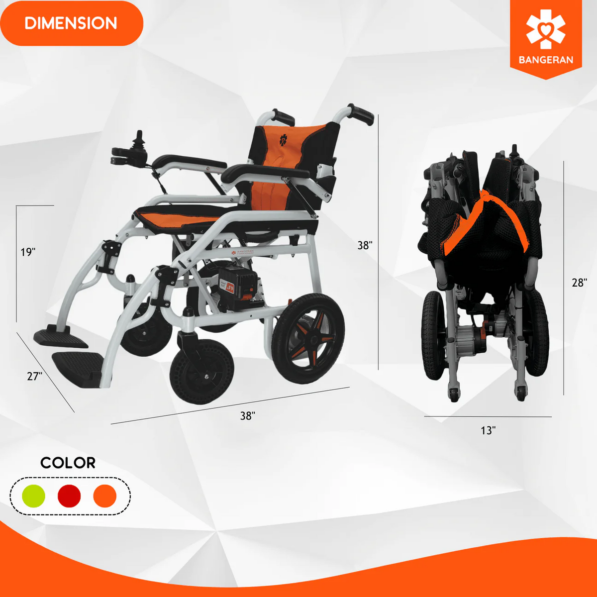 Bangeran Phoenix Kids Pediatric Electric Wheelchair – Best Power