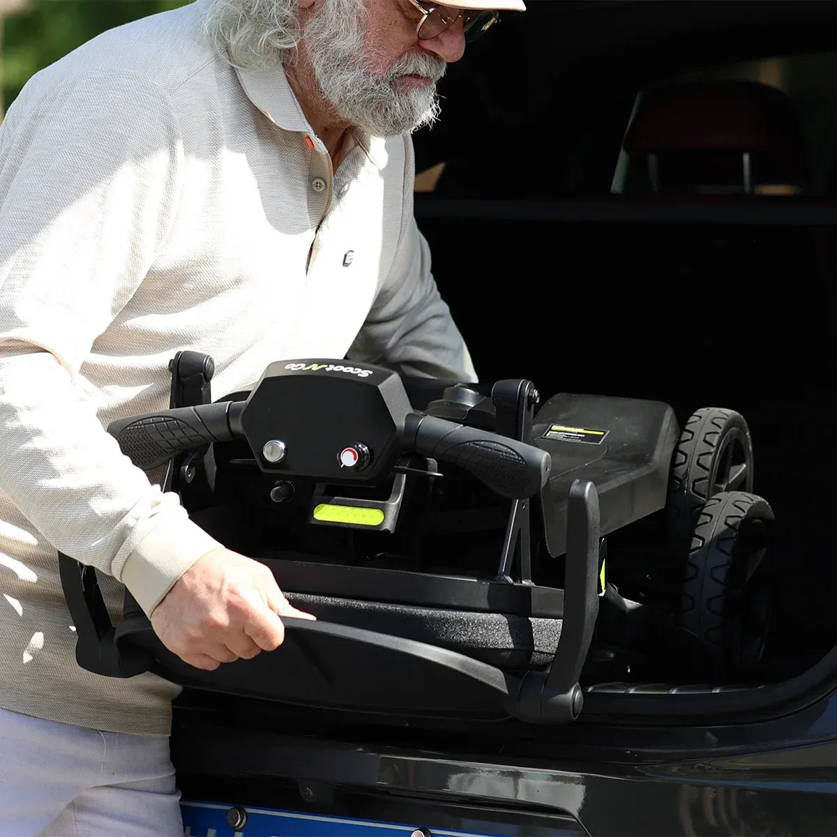 ScootNGo Lite Foldable Mobility Scooter - 45 lbs