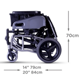 Karman Healthcare VIP2 Tilt-In-Space Wheelchair