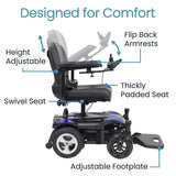 Vive Health Electric Wheelchair Model C