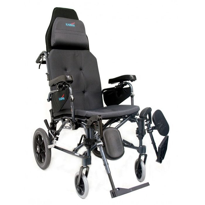 Karman Ergonomic MVP Reclining Transport Wheelchair