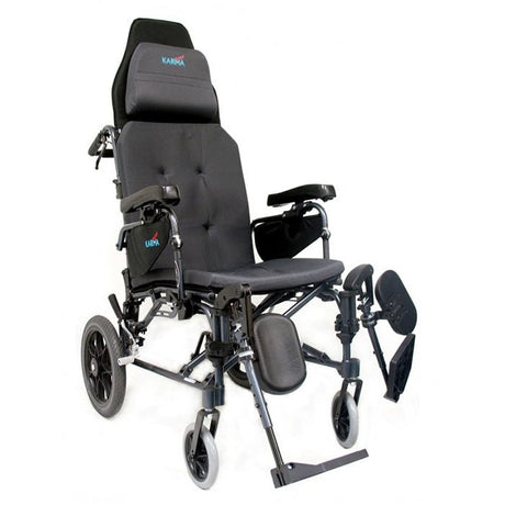 Karman Ergonomic MVP Reclining Transport Wheelchair