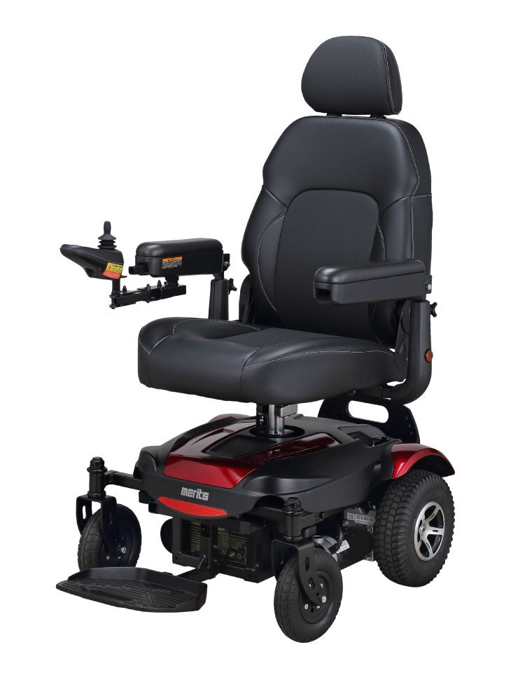 Merits Dualer Power Chair With Elevating Seat P312a