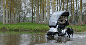 Afikim Afiscooter C4 Mobility Scooter with Canopy