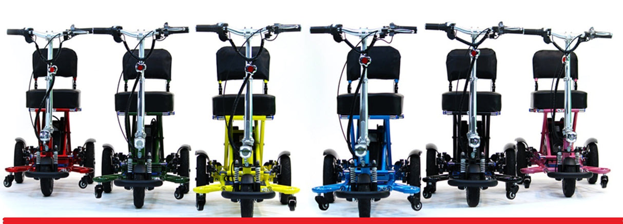 Enhance Mobility Triaxe Sport Foldable Scooter - Up to 12 mph