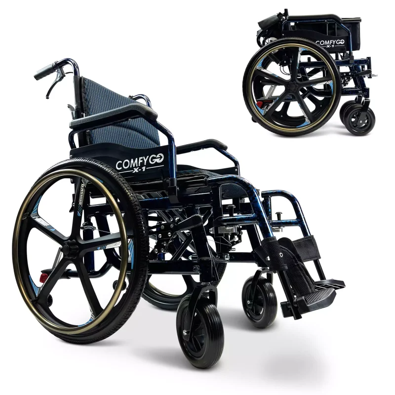 ComfyGO X-1 Manual 32 lbs Wheelchair