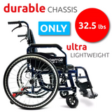 ComfyGO X-1 Manual 32 lbs Wheelchair