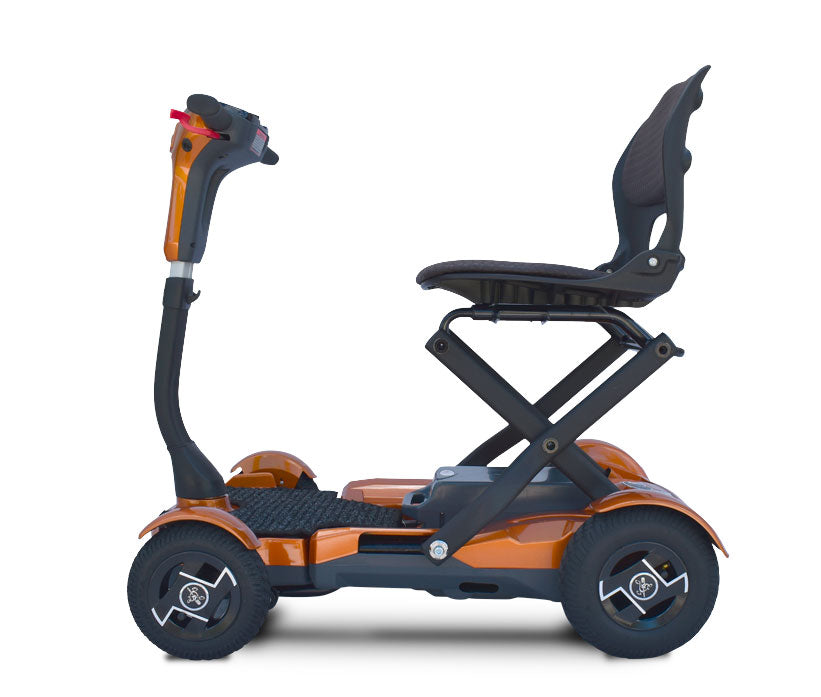 EV Rider TeQno Auto Folding Mobility Scooter with Laser Guide Lights