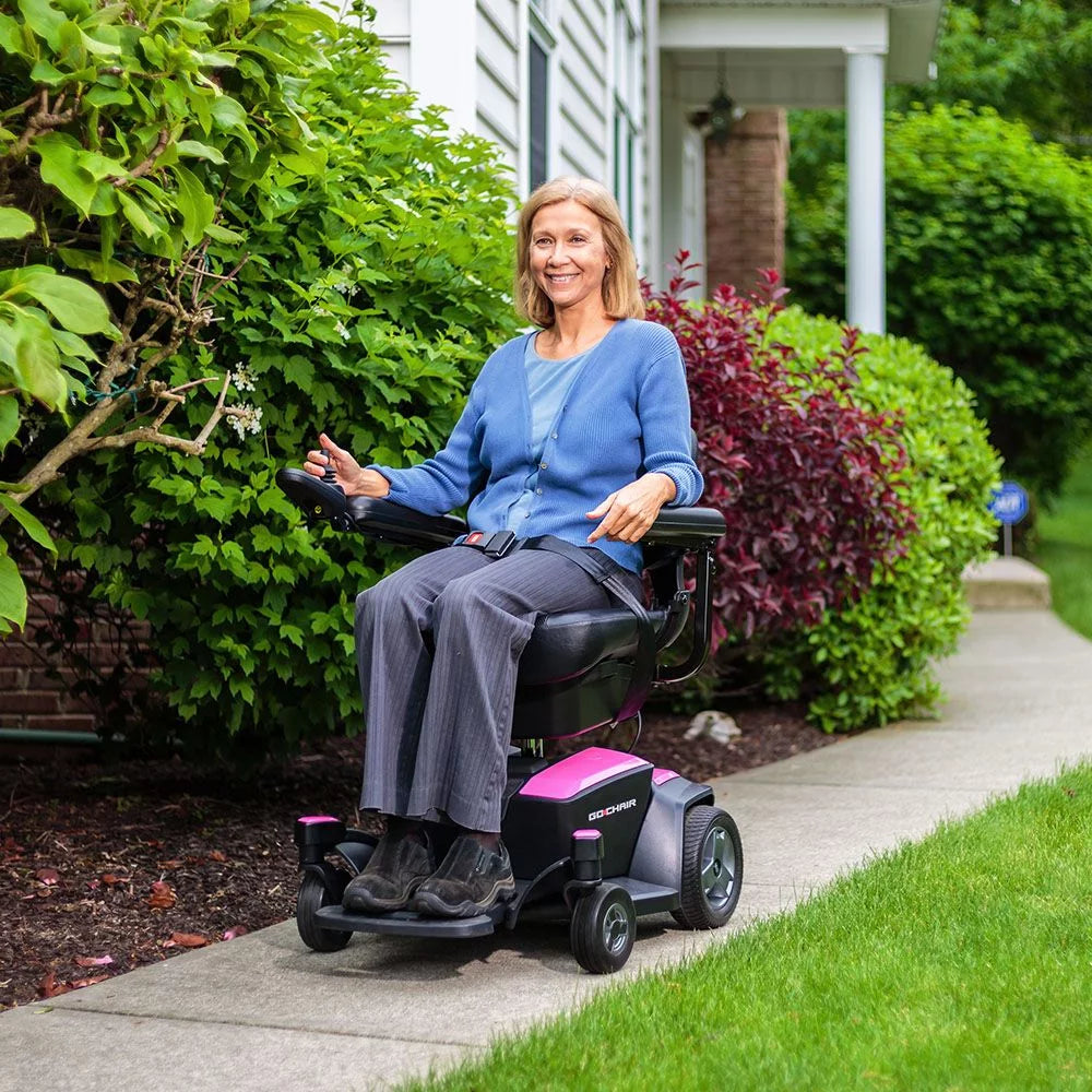 Go Chair Lightweight Travel Power Wheelchair by Pride