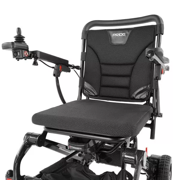 Pride Jazzy Carbon Folding Travel Power Wheelchair