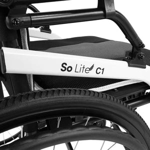 So Lite Wheelchair - Weighs 16.5 lbs.