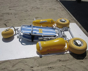 WaterWheels Floating Beach Wheelchair