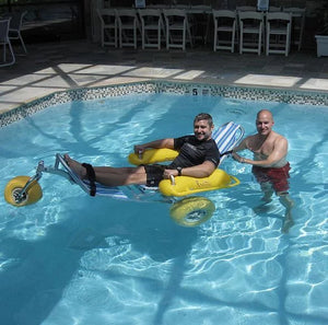 WaterWheels Floating Beach Wheelchair
