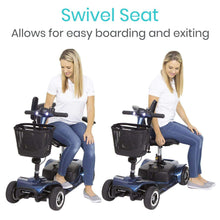 Load image into Gallery viewer, Vive Health 4 Wheel Electric Mobility Scooter