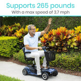 Vive Health 4-Wheel Electric Mobility Scooter