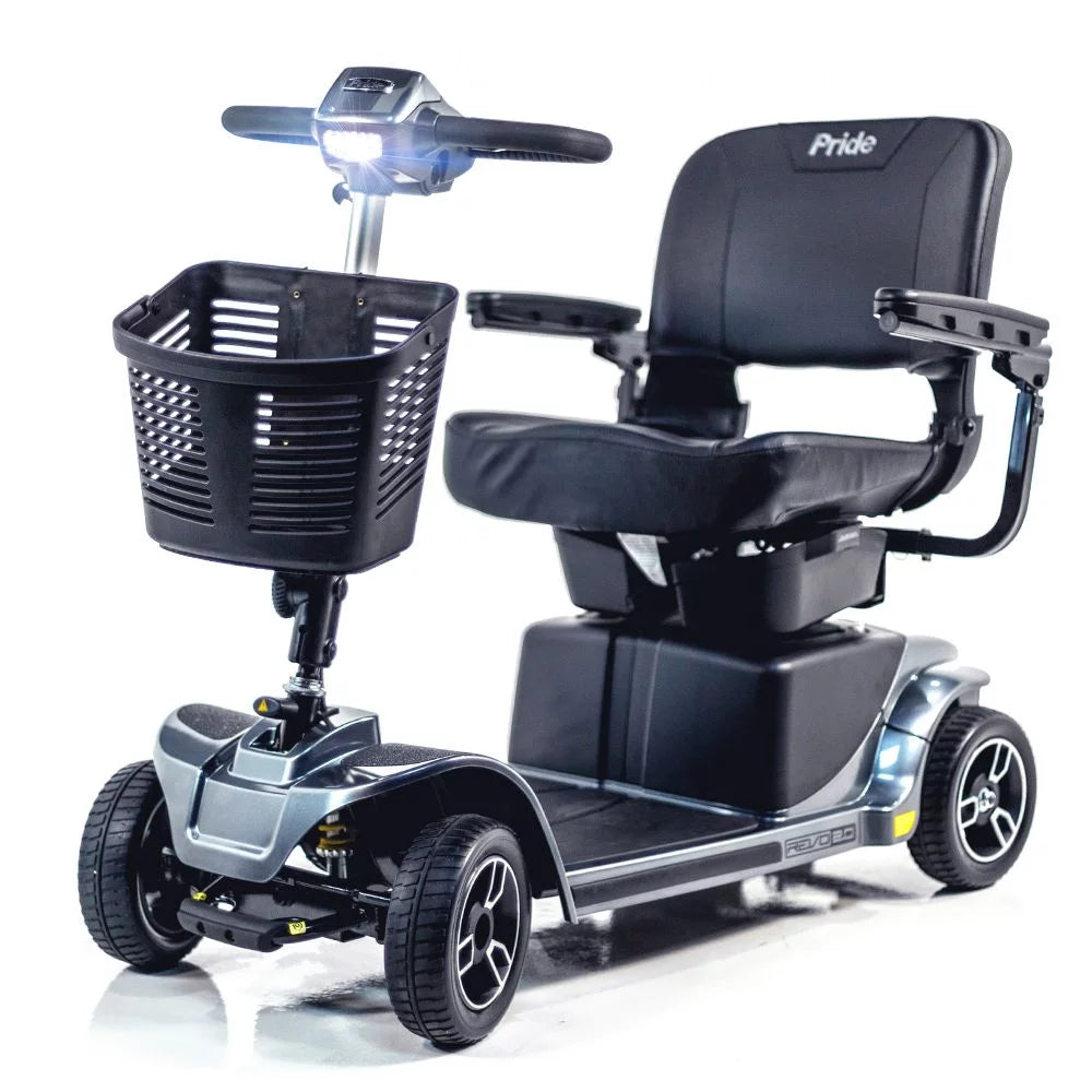 Pride Revo 2.0 4-Wheel Mobility Scooter – Best Power Wheelchair